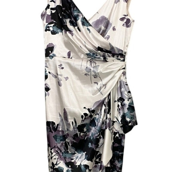 NWOT Maggy London Elegant Floral Print Dress - Picture 13 of 15